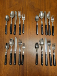 Vintage Savoie Flatware / Cutlery – Country Black 5 O’Clock