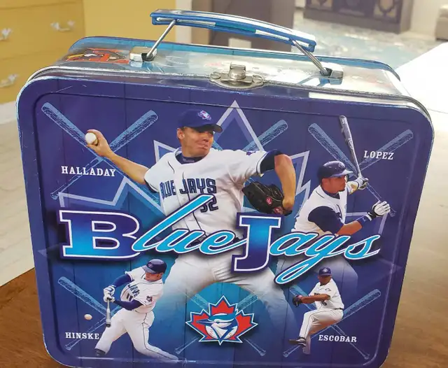 Toronto Blue Jays Roy Halladay Lunch Pail *SGA* in Arts & Collectibles in Brantford - Image 2