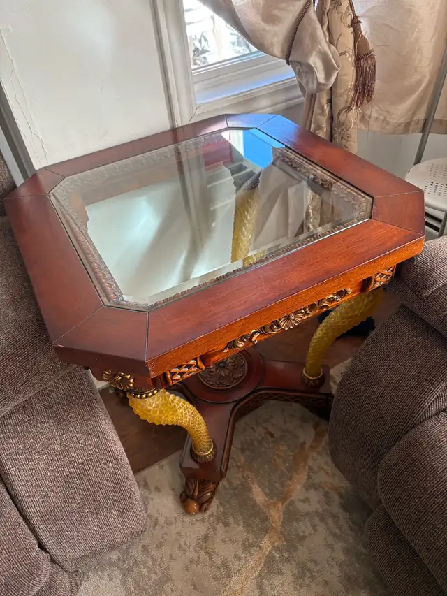 Glass Top Coffee Table Set (3 Pieces) in Coffee Tables in City of Halifax - Image 5