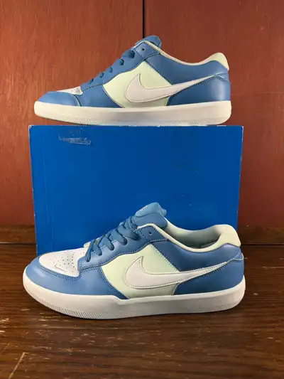 Nike SB Force 58 Premium Leather Blue Men’s Sneakers Size US 14, View more