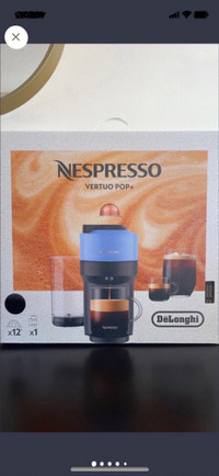 Nespresso Vertuo Pop + (New)