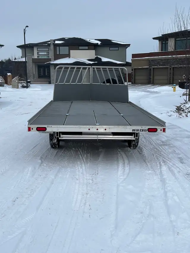 2023 Aluma 3 place snowmobile trailer in Cargo & Utility Trailers in Edmonton - Image 6