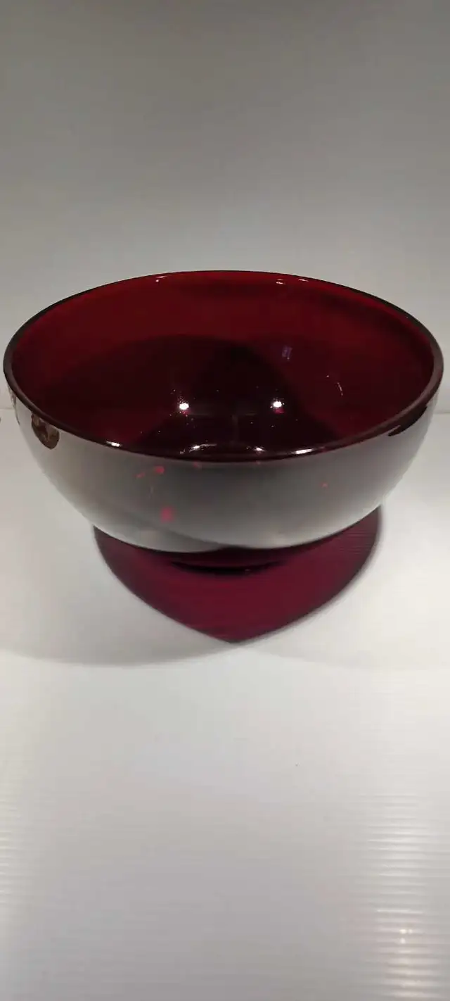 Anchor Hocking  red punch bowl62863738321538124