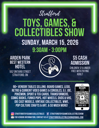 Stratford Toys, Games, and Collectibles Show, View more