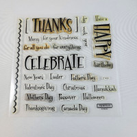 Clear Stamp Set Close To My Heart A Little Everything D1408 Than