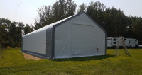 Double Truss Storage Shelter (W30’×L80’×H22’)