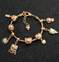 Brand New Hello Kitty Charm Bracelet