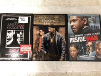 Denzel Washington favourites, $3 and up