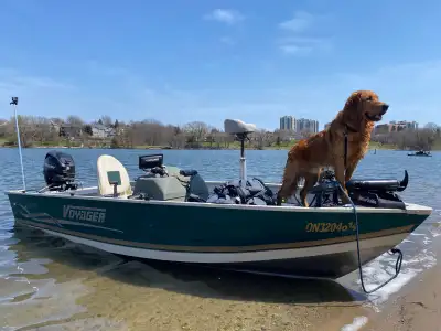 16ft Misty Harbour Voyager fishing boat with Mecury 30 HP EFI. ** electronics included ** Boat is we...