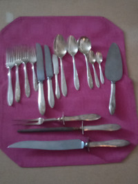 100 pieces cutlery "ADAM" community plate