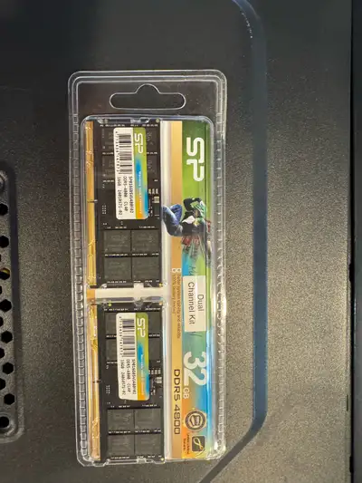 32GB DDR5 laptop memory brand new unopened, View more