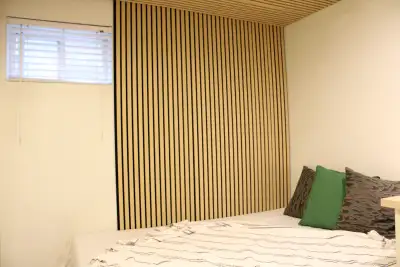 Furnished room available in a 3-bedroom basement unit. Central kerrisdale location: 1 block to expre...