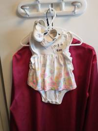 Baby Girls'  Outfits - 0-3 months - Like New Condition