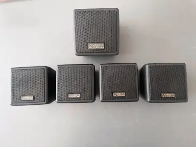 Creative Cambridge Soundworks mini micro cube surround speakers, View more