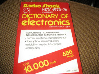 DICTIONNAIRE ÉLECTRONIQUE RADIO SHACK