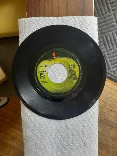 3 45rpm ALBUMS SCRATCHES / FADING /MARKS ON ALL 3 SOME ARE BETTER THEN OTHERS CHECK PICTURES NOT WAR...