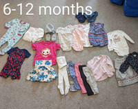 Lot of Girls Clothes [6-12 months]