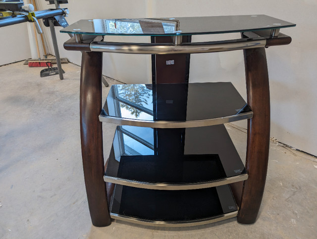 Glass TV stand in TV Tables & Entertainment Units in Truro