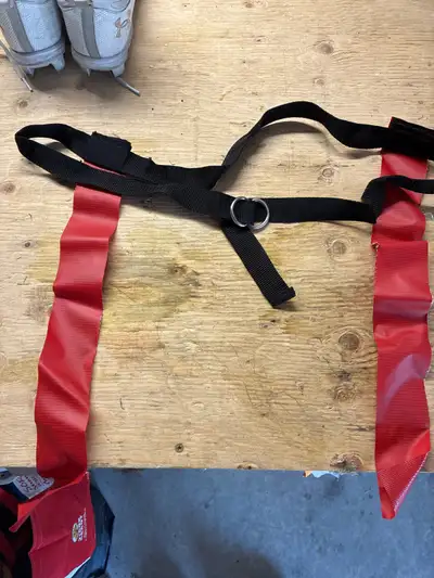 Flag football belts-14 4 market discs Orange marking been bag.