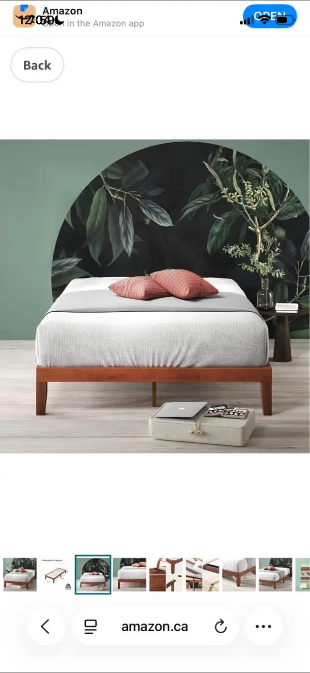 Bed frame + Mattress in Beds & Mattresses in Kingston - Image 4