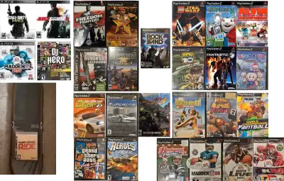 PS3 and PS2 Games (see prices in description), View more