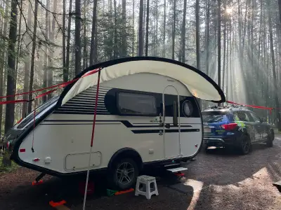We are selling Farley, our beloved 2020 T@B400 teardrop trailer. Sleeps 2 comfortably, and can add a...