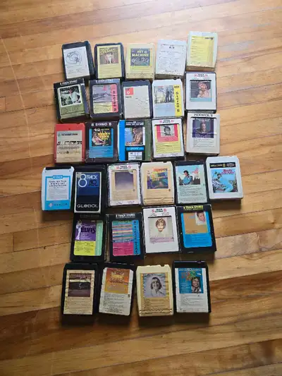 8 track tapes, View more