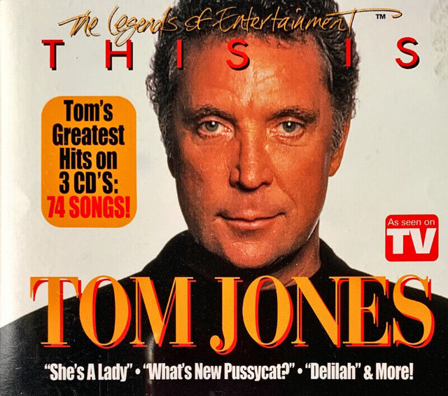COFFRET 3 CD: TOM JONES, This is Tom Jones (74mcx) dans CD, DVD et Blu-ray  à Ville de Québec