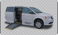 Accessible taxi van for private trips Wheelchair 