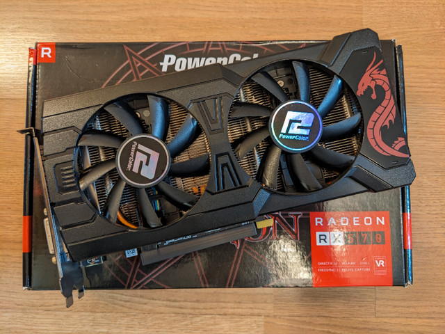 PowerColor Radeon RX 570 4GB in System Components in Edmonton