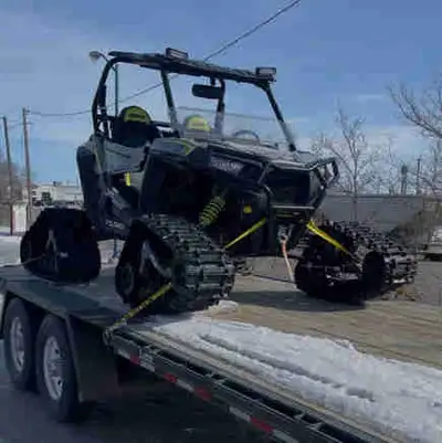 Selling our 2018 rzr side by side. Low km. 1,088 miles only. Comes with winch, aftermarket lights, w...