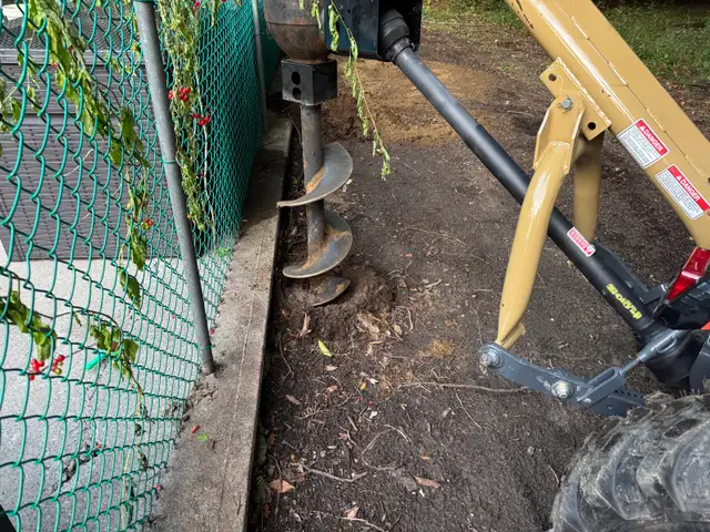 Post Hole Digging Service 