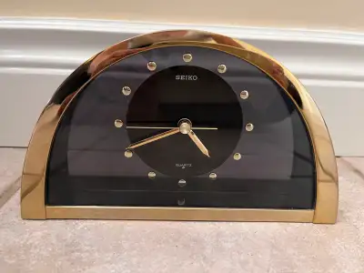 Seiko Mantle Clock, View more
