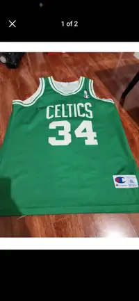 Boston Celtics Paul Pierce Champion Jersey Euro XL