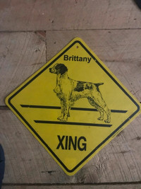Brittany crossing sign