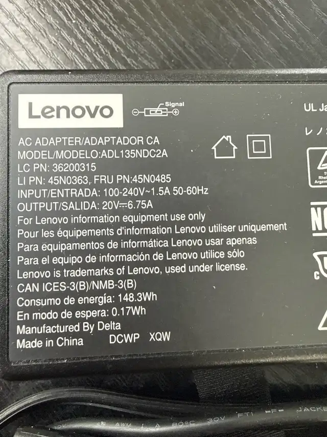 Lenovo ThinkPad Thunderbolt 3 Dock W/adapters in Laptop Accessories in City of Toronto - Image 6