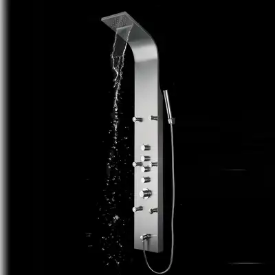 New Brushed Nickel Rainfall Shower Panel For Sale, View more