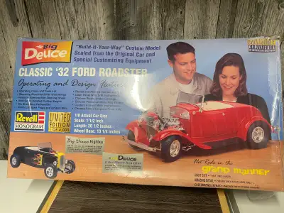 Monogram 1/8 scale 1932 Ford model brand new in sealed box