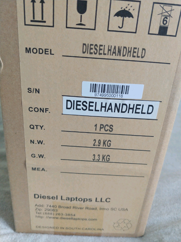 Diesel Handheld Laptop in Heavy Equipment Parts & Accessories in Ottawa - Image 3