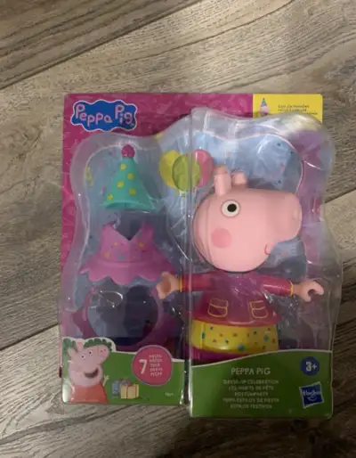 New in Box Peppa Pig Dress-Up Toy Figure, View more