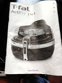 Air fryer actifry  t-fal  2 dans 1  (Très rare)