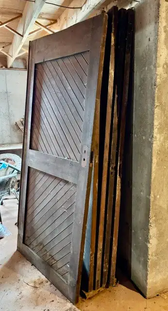 Large Vintage Hardwood Panels/Doors, View more