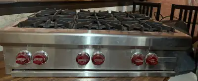 Wolf Gas Range with 6 Burners, View more