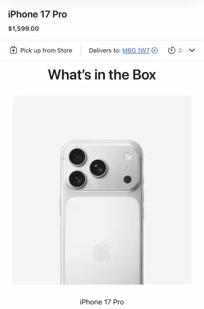 Brand new iPhone 17 Pro 256GB, View more