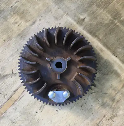 Tecumseh 5 HP Snow Blower Horizontal Shaft Engine Flywheel, View more