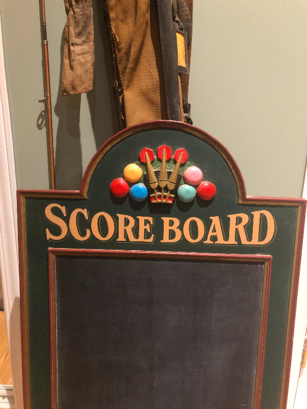 Billiards chalk board in Home Décor & Accents in Cambridge - Image 3