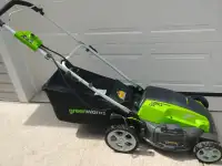 Greenworks 21" Electric Lawnmower