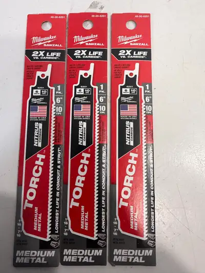 Milwaukee Sawzall Blades, View more