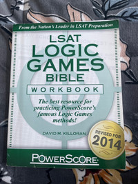 LSAT logic games bible 