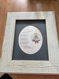 The Housekeeper Angel Framed Picture